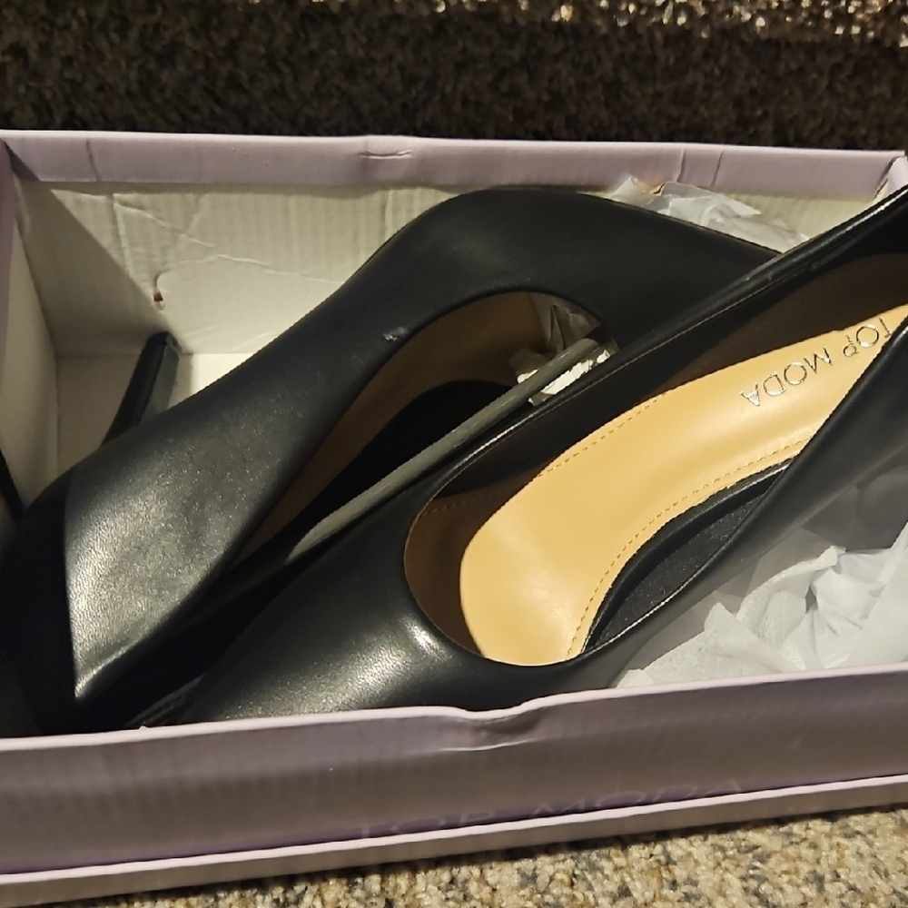 Top Moda Black Heels